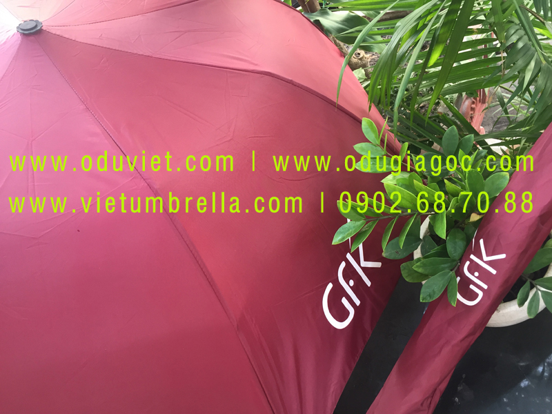 xưởng sản xuất ô dù cầm tay in logo quảng cáo